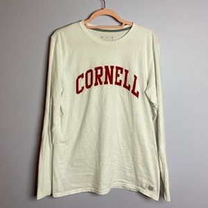 Cornell white long sleeve